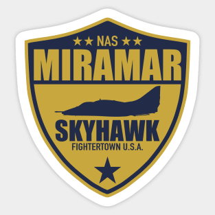 NAS Miramar A-4 Skyhawk Sticker